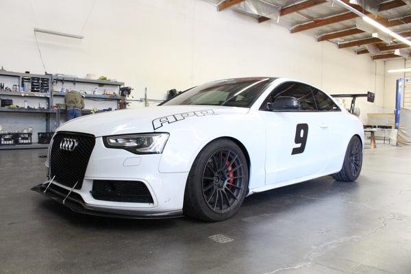 2009-2012 Audi S5 Carbon Fiber Front Wind Splitter - ModMyEuro