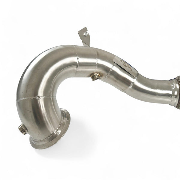 FWD Audi 8Y A3 Race Downpipe & VW MK8 GTI Downpipe - Palenon Performance - ModMyEuro