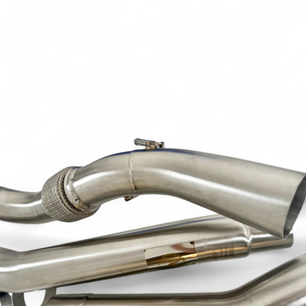 AWD Audi 8Y S3 Race Downpipe & VW MK8 Golf R Downpipe - Palenon Performance - ModMyEuro