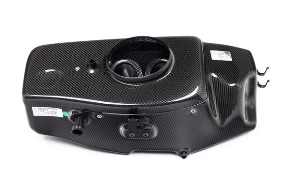 top view of carbon airbox