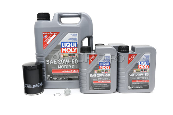 Porsche 944 Engine Oil Change Kit (20W-50) - Liqui Moly - ModMyEuro