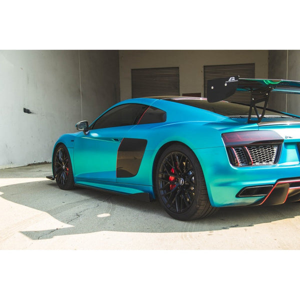 2016-2018 Audi R8 Carbon Fiber Side Skirt Extensions - ModMyEuro
