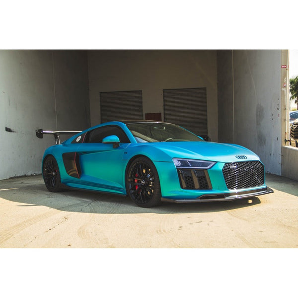 2016-2018 Audi R8 Carbon Fiber Side Skirt Extensions - ModMyEuro