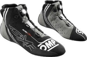 OMP_KS-XR_kart_raing_Shoe_Black.WHite_Image
