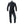 OMP Tecnica Hybrid Race Driver Suit Black / White Front Image