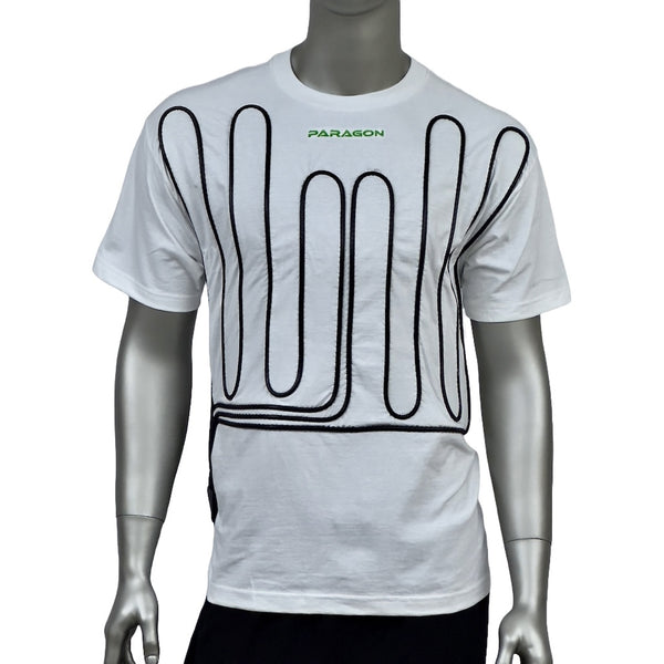 Shirt Cooling X-Large White Right Exit
