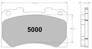 Performance Friction PFC Brake Pads 5000.331.16.44 - ModMyEuro