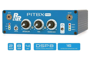 Racing Radios PITBX Pro Intercom System | 8-Person DSP - ModMyEuro