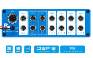 Racing Radios PITBX Pro Intercom System | 8-Person DSP - ModMyEuro