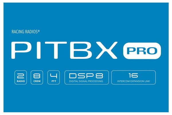 Racing Radios PITBX Pro Intercom System | 8-Person DSP - ModMyEuro