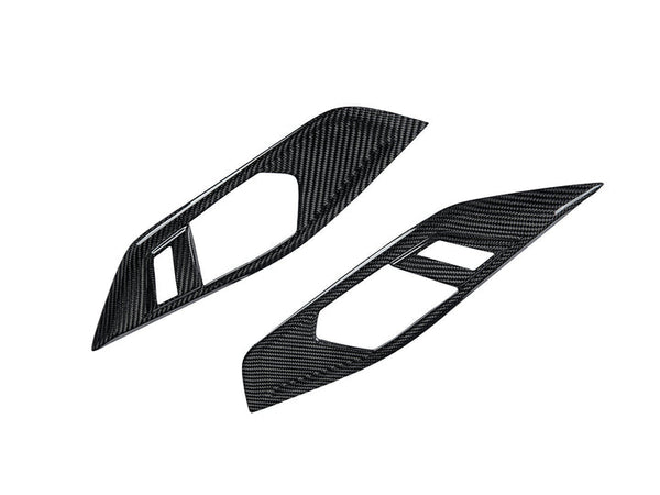 Autotecknic G8X M3 / M4 Dry Carbon Interior Door Handle Trim Set