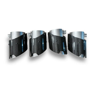 BMW G80 M3, G82/G83 M4 Carbon Fiber Exhaust Tips | Palenon Performance - ModMyEuro