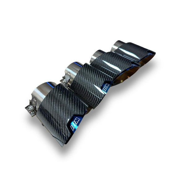 BMW G80 M3, G82/G83 M4 Carbon Fiber Exhaust Tips | Palenon Performance - ModMyEuro