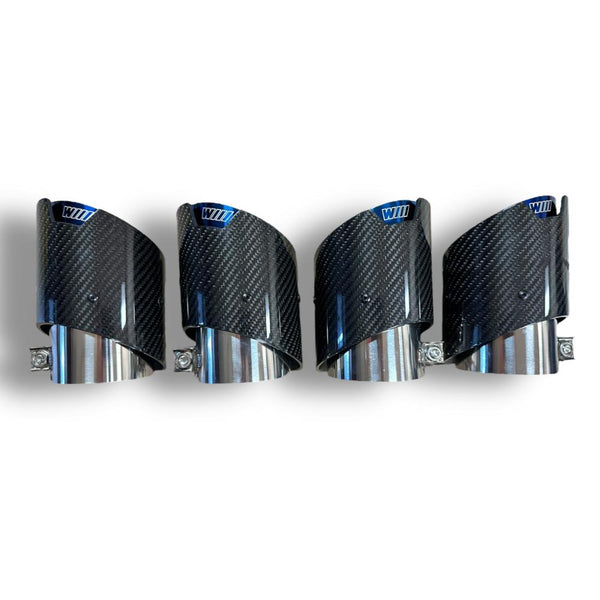 BMW G80 M3, G82/G83 M4 Carbon Fiber Exhaust Tips | Palenon Performance - ModMyEuro