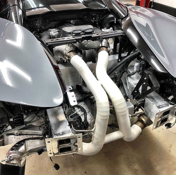 McLaren 540C Stainless Steel Ceramic Coated Sport Exhaust (2016 on)