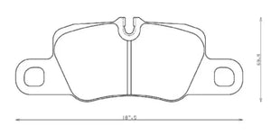 Race Technologies RE10 Brake Pad - 2425.16.RE10 (Rear) - ModMyEuro