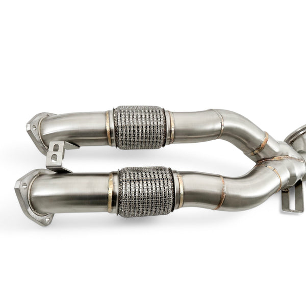 2.5T Race Downpipe For Audi RS3 8V 8Y & TTRS 8S | Palenon Performance