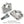 Racetech RTB2005C clamps help attach your Racetech racing seat to your roll bar or roll cage