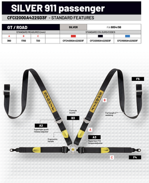 Sabelt Porsche GT3/GT4 4 Point Harness - ModMyEuro