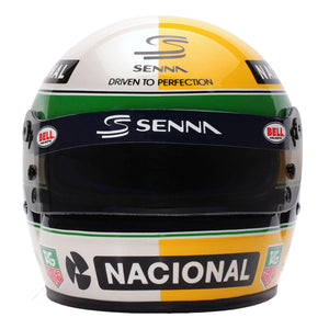 Bell 2024 Ayrton Senna 30 Year Legacy 1:2 Mini Helmet - ModMyEuro