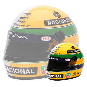 Bell 2024 Ayrton Senna 30 Year Legacy 1:2 Mini Helmet - ModMyEuro