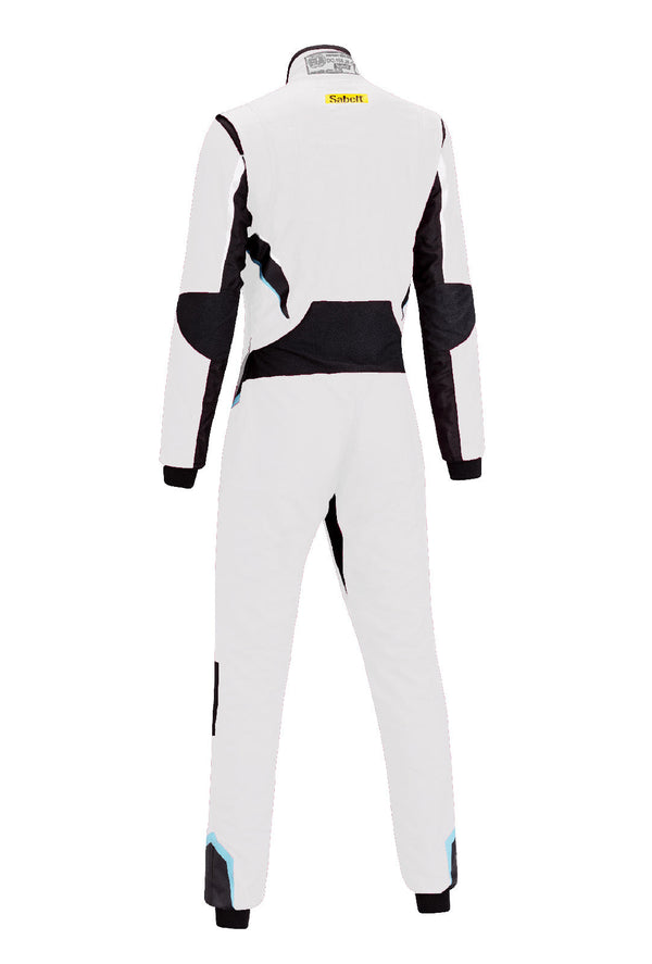 Sabelt Hero Superlight Womens TS-10 Race Suit White Back Image