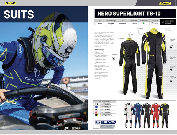 Sabelt Hero Superlight TS-10 Driver Race Suit - ModMyEuro