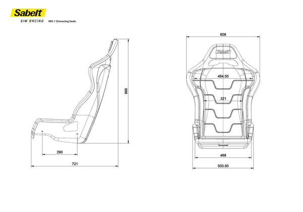 Sabelt Sim RacingSRS-1 Dimensions