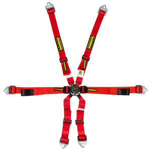 Schroth Enduro SR 94510-2 Six Point Racing harness Red Image