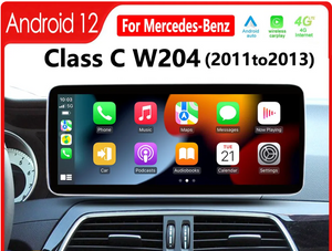 2011-2014 Mercedes Benz W204 Plug-n-Play CarPlay Kit W/ Screen - ModMyEuro