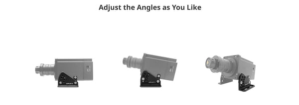 Simagic Alpha Wheel Base Mount angles