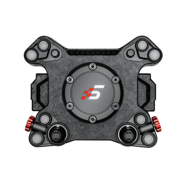 Simagic GT Neo X Hub Front view non illuminated sim racing steering wheel