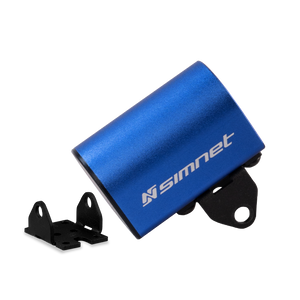 A picture of the Simnet rumble motor with a mount.
