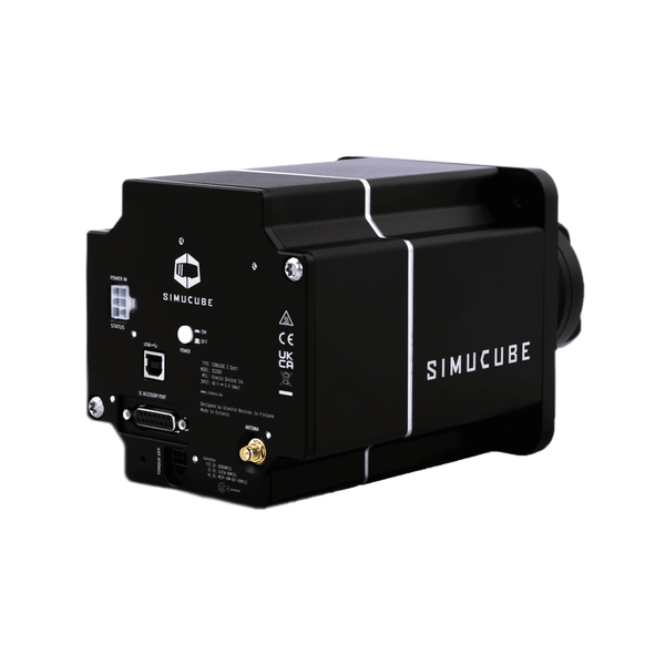 Simucube Direct Drive wheelbase rear angle view 2 