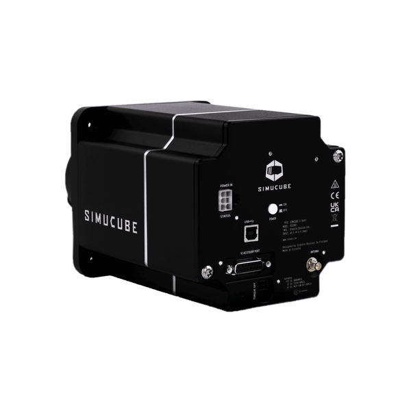 Simucube Direct Drive wheelbase rear angle view 2 