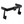 Monitor right facing, black