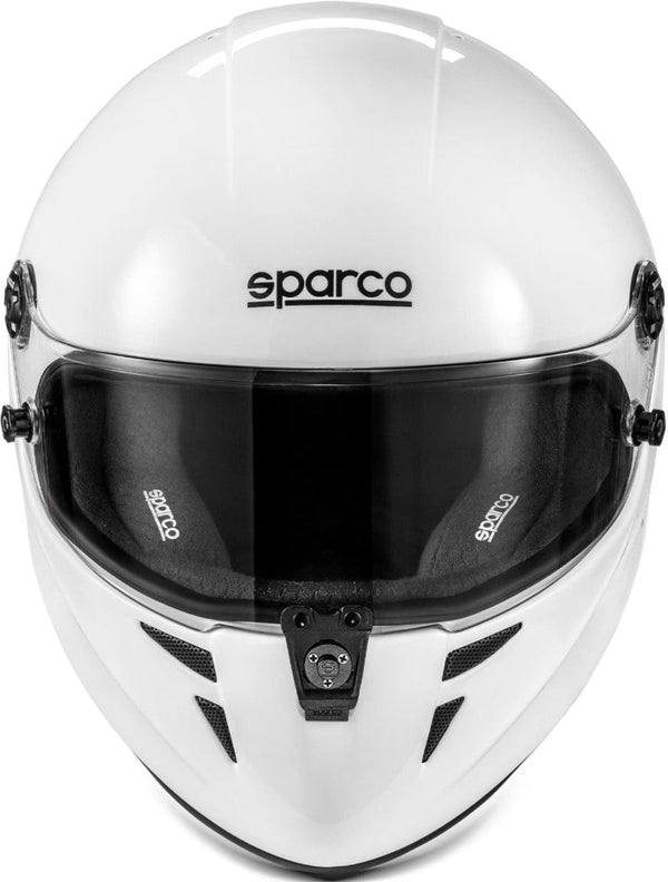 Sparco-Stealth-Helmet-White-Front-shot-view-sale-discount-best-deal-low-price-deal-Sale-flash-rebate-offer-cheap-Image