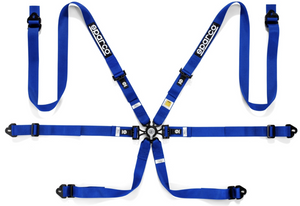 Sparco 6 Point Racing Harness 2" Steel (Pull Down) - ModMyEuro