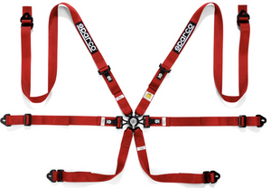 Sparco 6 Point Racing Harness 2" Steel (Pull Down) - ModMyEuro