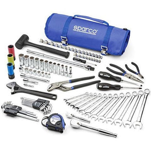 Sparco Trackside Tool Roll – kit layout (Image 1)