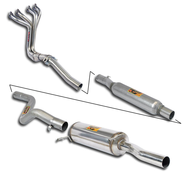 Supersprint VW SCIROCCO I / II Track Performance Package Ø60 Mm "4-1"With Certificate Of Conformity For Classic Exhaust Design