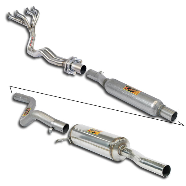 Supersprint VW SCIROCCO I / II Track Performance Package Ø60 Mm "4-2-1"With Certificate Of Conformity For Classic Exhaust Design