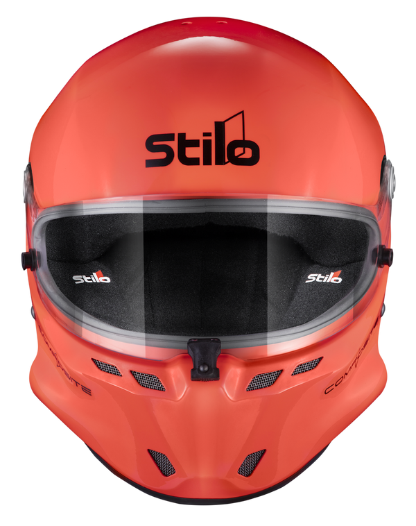 Stilo-ST6-Offshore-Orange-Helmet-Front-image