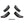 AutoTecknic G8X M3 / M4 Dry Carbon GT4 Bumper Canard Set