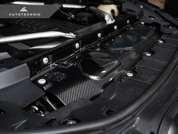 AutoTecknic F95 X5M / F96 X6M / G09 XM Dry Carbon Fiber Cooling Shroud