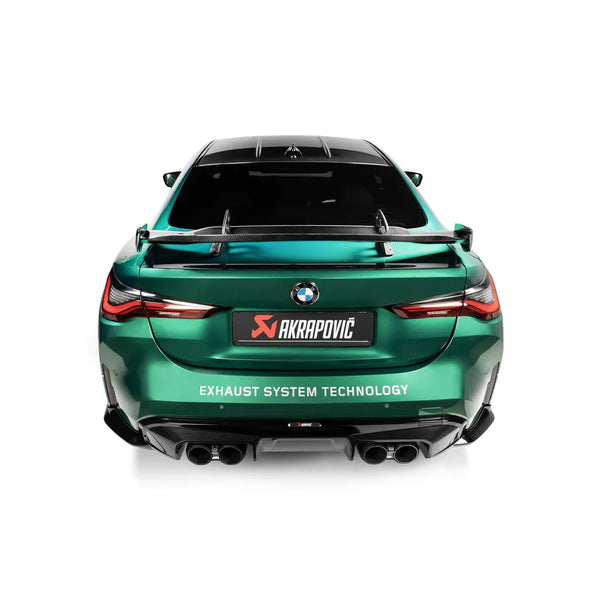 Akrapovic 2021+ BMW G87 M2, G80 M3 &amp; G82 M4 Rear Carbon Wing (requires additional fitting kit) - ModMyEuro
