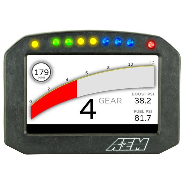 AEM CD-5 Carbon Flat Panel Digital Dash Display (30-560XF)