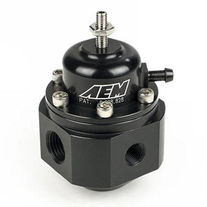 AEM UNIVERSAL ADJUSTABLE FUEL PRESSURE REGULATOR 25-302 - Modern Automotive Performance
 - 1