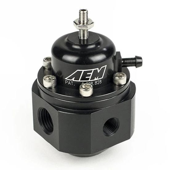 AEM UNIVERSAL ADJUSTABLE FUEL PRESSURE REGULATOR 25-302 - Modern Automotive Performance
 - 1