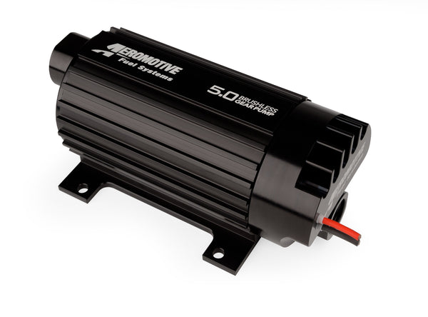 Aeromotive 5.0 Brushless Gear Pump - External w/ Mounting Feet (11186)